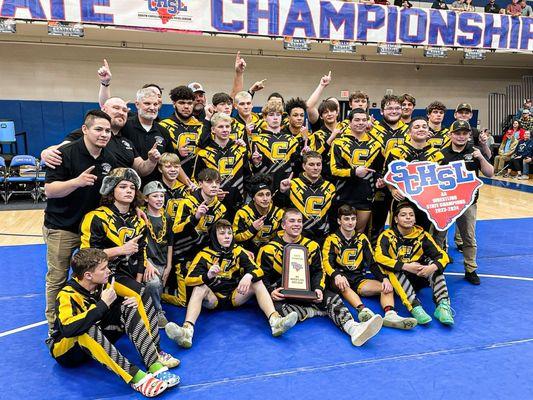 Chesnee High School State Wrestling Champions