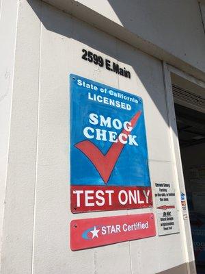 This is the place to get your smog check done!