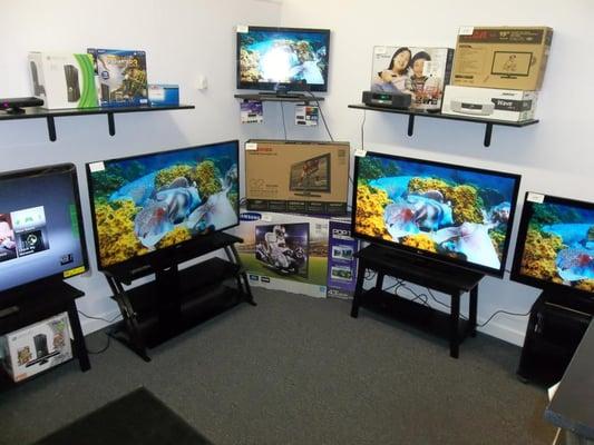 We've got new TVs in stock!