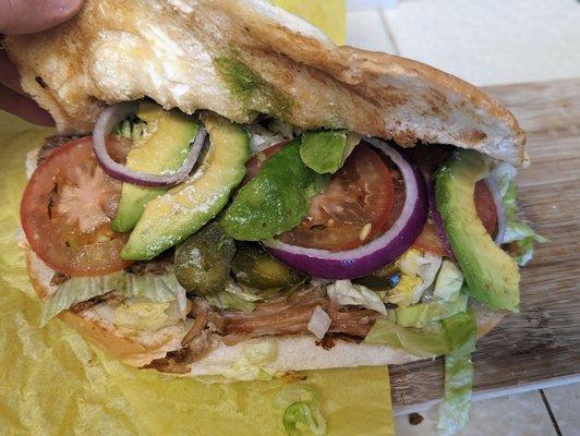 Carnitas torta