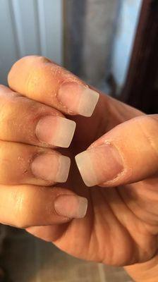 Ruined my nails!