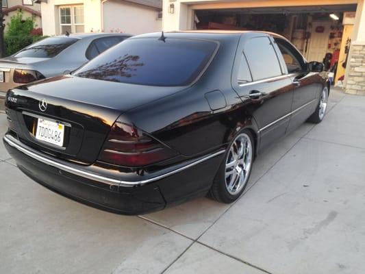 2001 s500  mercedes benz