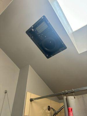 New fan installation