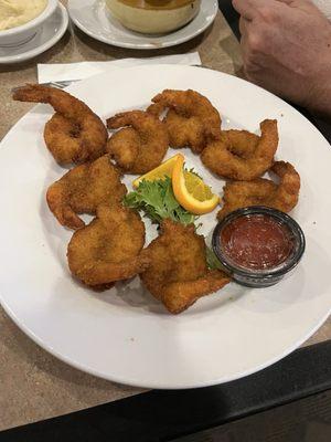 Fried Shrimp in The Basket