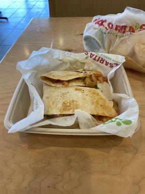 Shrimp Quesadilla