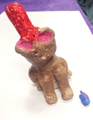 Cats with hats project in KidsART class. age 6-7