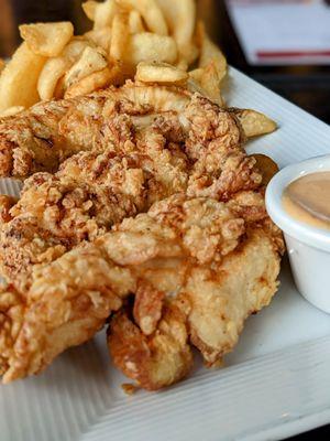 Crispy chicken starter