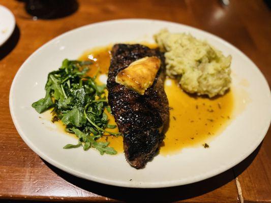 Coffee-Encrusted New York Strip