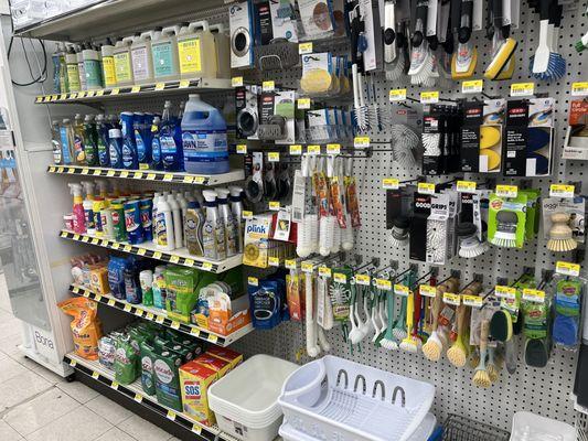 cleaning supplies