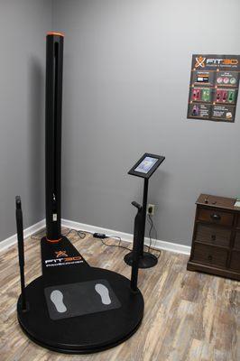 ThinU's state of the art body scanner to keep you informed and track your progress.,