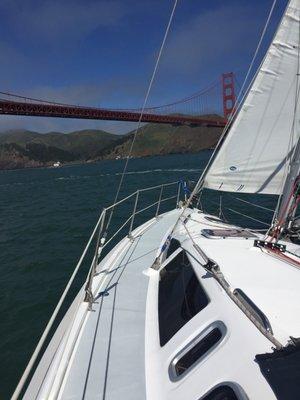 Approaching the Golden Gate