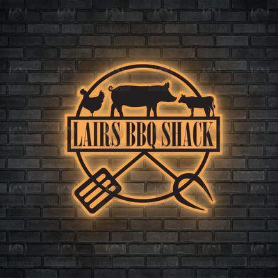 Lairs BBQ Shack in Bainbridge on US36 just across the tracks on the left. Beautiful little drive, we'll worth your time.