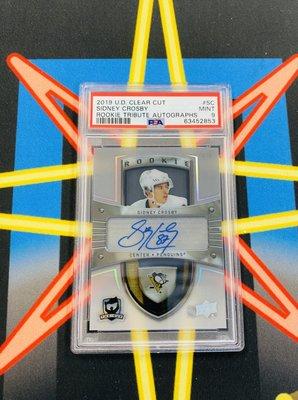 Beautiful Sidney Crosby card on display NOW at the Awesome Card Shop!!