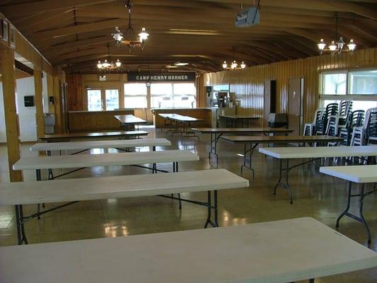 We serve kosher style meals in our on site dinning hall