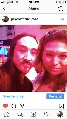 Psychic reading Steve Aoki