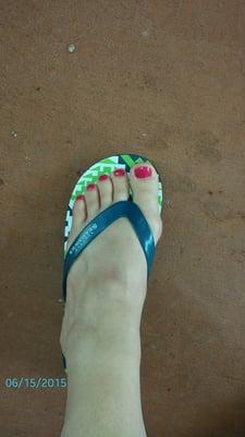 Loved my pedicure.