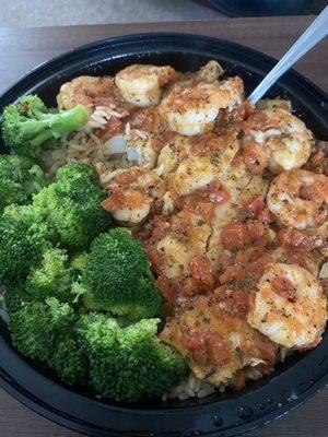 Baked Flounder & Shrimp Combo