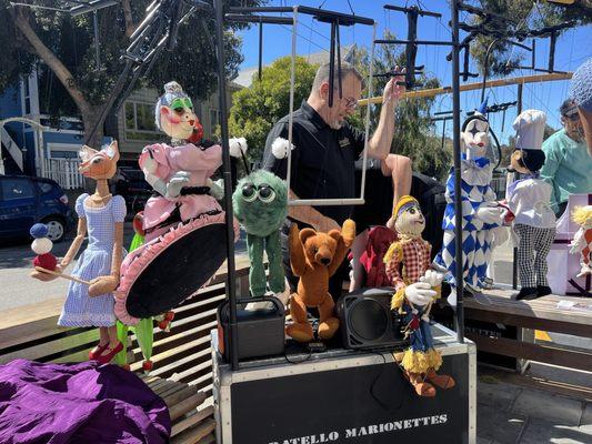 Puppets, marionettes