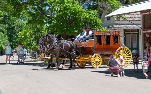 Stagecoach is coming to town in Columbia State Historic Park!