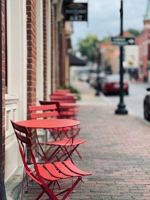 Street Photo outside bakery