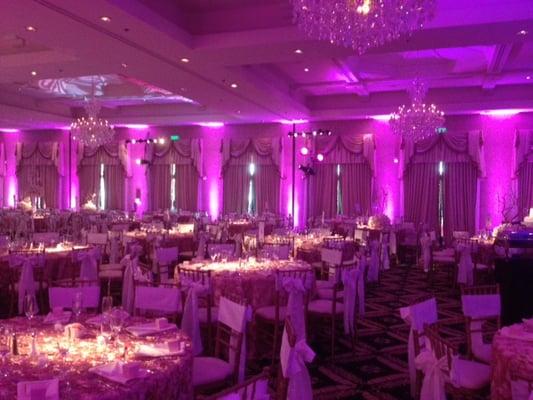 Wedding uplighting