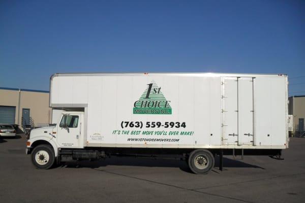 1st Choice Mover's Truck