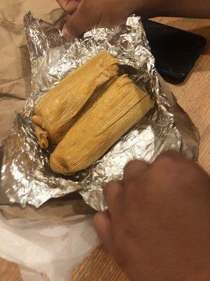 Tamales- were ok