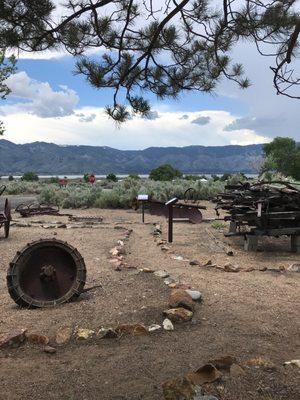 Ranger station history exhibit