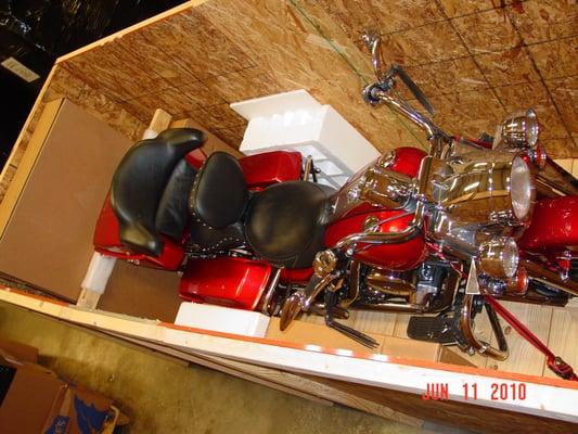 Pickup,Pack/Crate, Ship Motorcycle