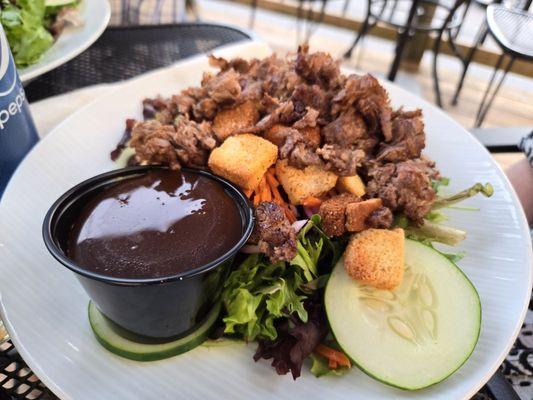 Salad, add short rib