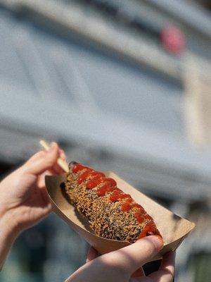 Squid-ink Hotdog