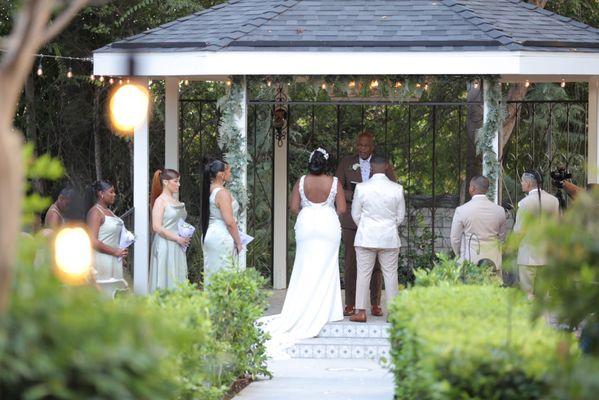 Gazebo ceremonial area