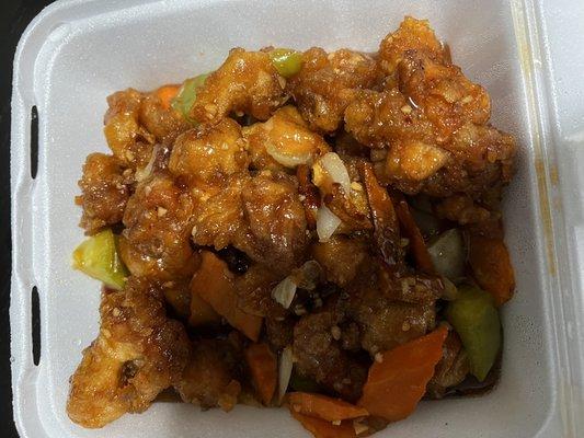 Orange chicken