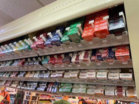 Cigarettes at the Reata Travel Stop