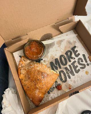 Fatty B's calzone. Not sure the name but it's delicious!