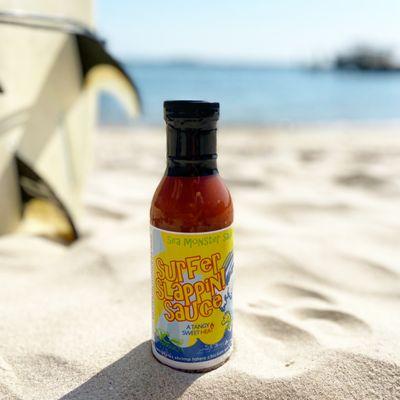 Surfer Slapping Sauce from local NC-based Sea Monster Sauces