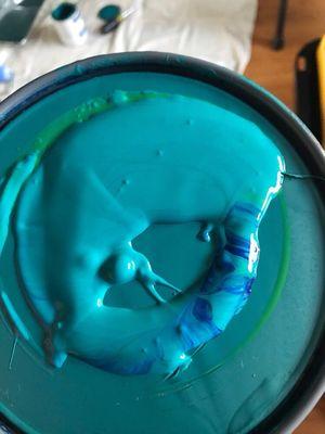 They don't know how to mix paint. See for yourself.