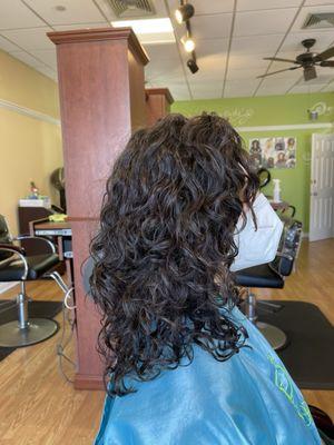 After picture at Cala Renee. Healthy curls!!