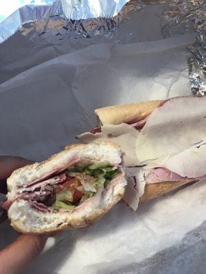 Italian sub! Could use more meat