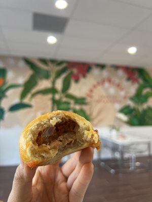 chicken fajita empanada