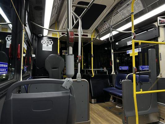 Inside bus 42.