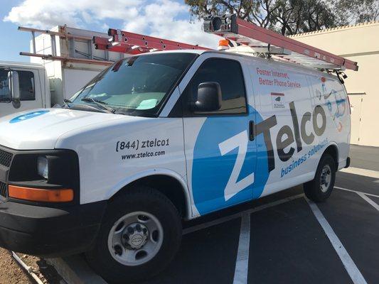 ZTelco Business Solutions - Fleet Van