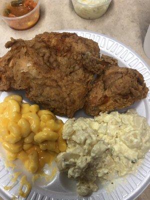 Fried chicken is amazing