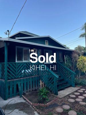 Closed sale in Kihei.