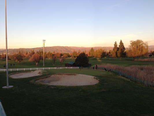 Bunker practice area