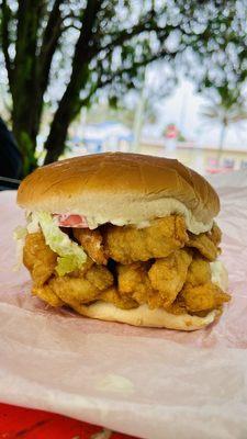 Fish Sandwich - they don't skimp on the fish!