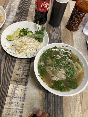 Brisket pho.