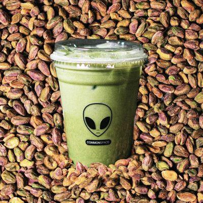 Try our signature PISTACHIO Matcha, also offered as a LATTE. Did you know we make all our syrups in house from scratch.