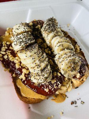 PB & Chia Jame Toast