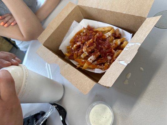 Milkshake & fries combo?!